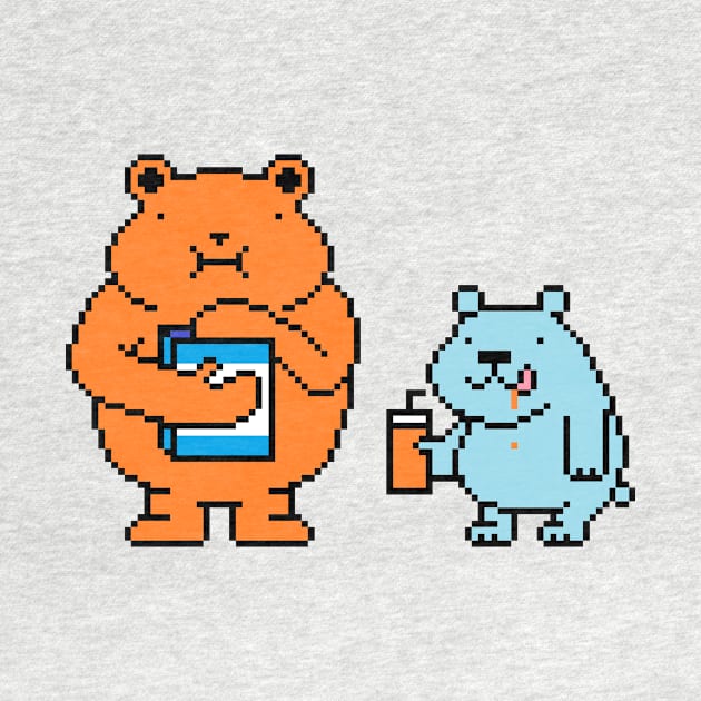 Snack bears! by PixelPrints